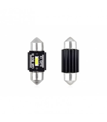LED žiarovka CANBUS 1 SMD UltraBright 1860 Festoon 31mm Biela 12V / 24V, 1ks