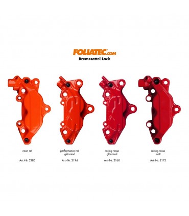 Farba FOLIATEC na brzdiče 2-zložková RACING ROSSO