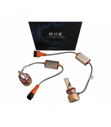 H8 / H9 / H11 LED žiarovky, sada NHK® 40W, 4000lm, 12V 24V 2ks, canbus, 6000K