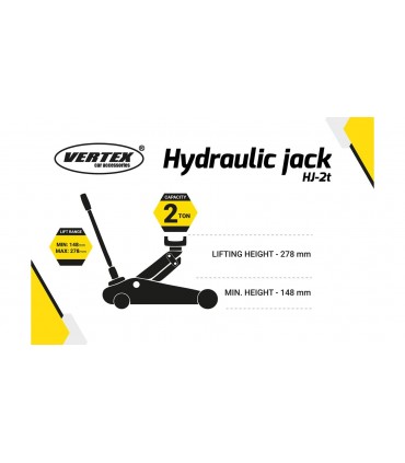 Hydraulický zdvihák 2T