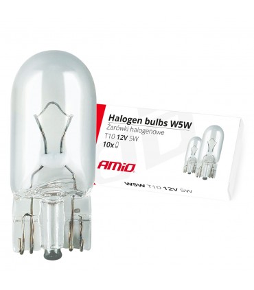 Halogénové žiarovky W5W T10 5W W2.1x9.5d 12V