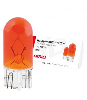 Halogénové žiarovky WY5W T10 5W W2.1x9.5d AMBER 12V