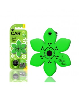 Osviežovač vzduchu AROMA CAR FLOWER POWER Fancy Green Polymér