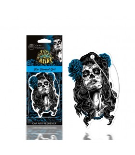 Osviežovač vzduchu AROMA CAR DIA DE LOS MUERTOS Blue Diamond Girl