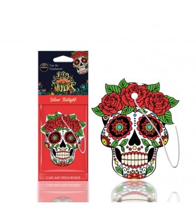 Osviežovač vzduchu AROMA CAR DIA DE LOS MUERTOS Silver Tatoo