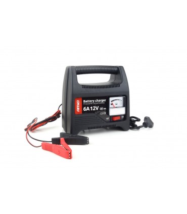 AMiO Nabíjačka auto/moto batérií 6A, 12V SBC-6A