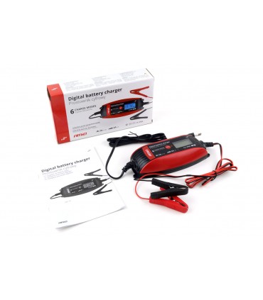 AMiO Nabíjačka auto/moto digitálna 6V/12V - 2A/4A - DVL DBC-4A
