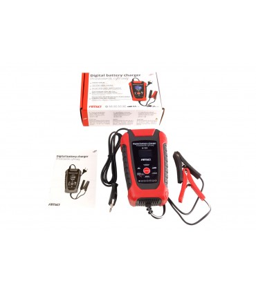 AMiO Nabíjačka auto/moto digitálna 6V/12V - 2A/6A - DBC-02