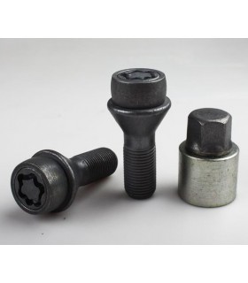 Bezpečnostné skrutky FARAD sada 4ks - M16x1,5mm závit 30mm kužeľ 60°