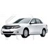 Deflektor prednej kapoty Subaru Impreza  2008-2012