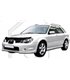 Deflektor prednej kapoty Subaru Impreza  2006-2008 