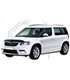 Deflektor prednej kapoty Skoda Yeti  2013–2017