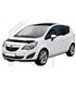 Deflektor prednej kapoty Opel Meriva B  2010-2017 