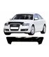 Deflektor prednej kapoty Audi A6 C6 2005-2011 