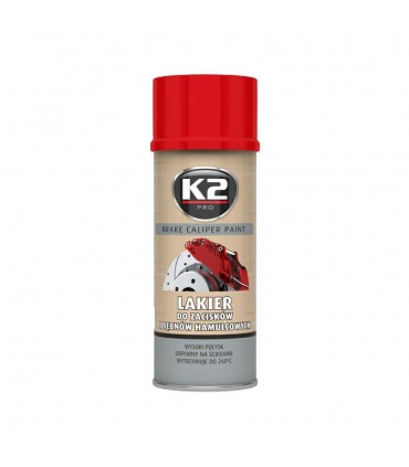 K2 BRAKE CALIPER PAINT 400 ml ČERVENÁ - farba na brzdové strmene a bubny