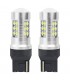 LED žiarovky CANBUS 3030 24SMD T20 7440 W21W Biela 12V/24V - 2ks v balení