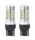 LED žiarovky CANBUS 3030 24SMD T20 7443 W21/5W Biela 12V/24V - 2ks v balení