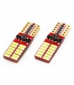 LED žiarovky CANBUS 21SMD UltraBright 2016 T10 W5W biela 12V/24V 2ks