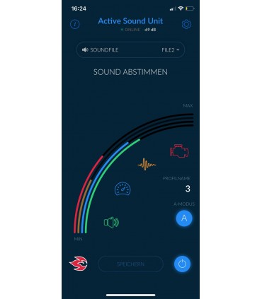 Cete Active sound system pre dieslové a benzínove vozidlá