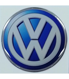 Samolepky živicové s logom Volkswagen na krytky diskov 55mm - 4ks