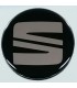 Samolepky živicové s logom Seat na krytky diskov 59mm - 4ks