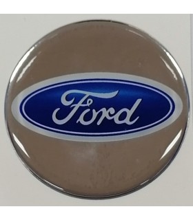 Samolepky živicové s logom Ford na krytky diskov 59mm - 4ks