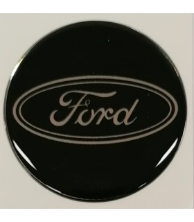 Samolepky živicové s logom Ford na krytky diskov 59mm - 4ks