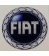 Samolepky živicové s logom Fiat na krytky diskov 55mm - 4ks