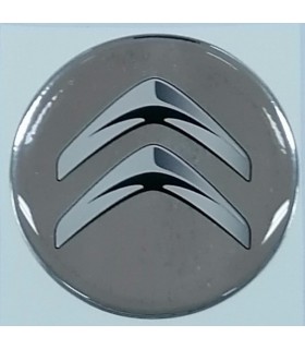 Samolepky živicové s logom Citroen na krytky diskov 55mm - 4ks
