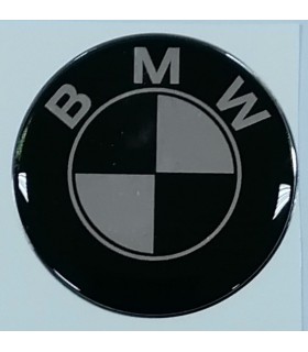 Samolepky živicové s logom BMW na krytky diskov 59mm - 4ks
