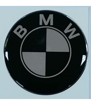 Samolepky živicové s logom BMW na krytky diskov 59mm - 4ks